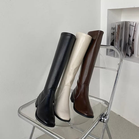 New Style Winter Versatile Long Knee Boots